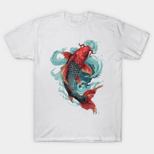 Lucky Japanese Koi T-Shirt